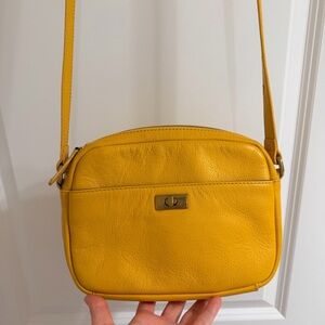 J. Crew yellow purse